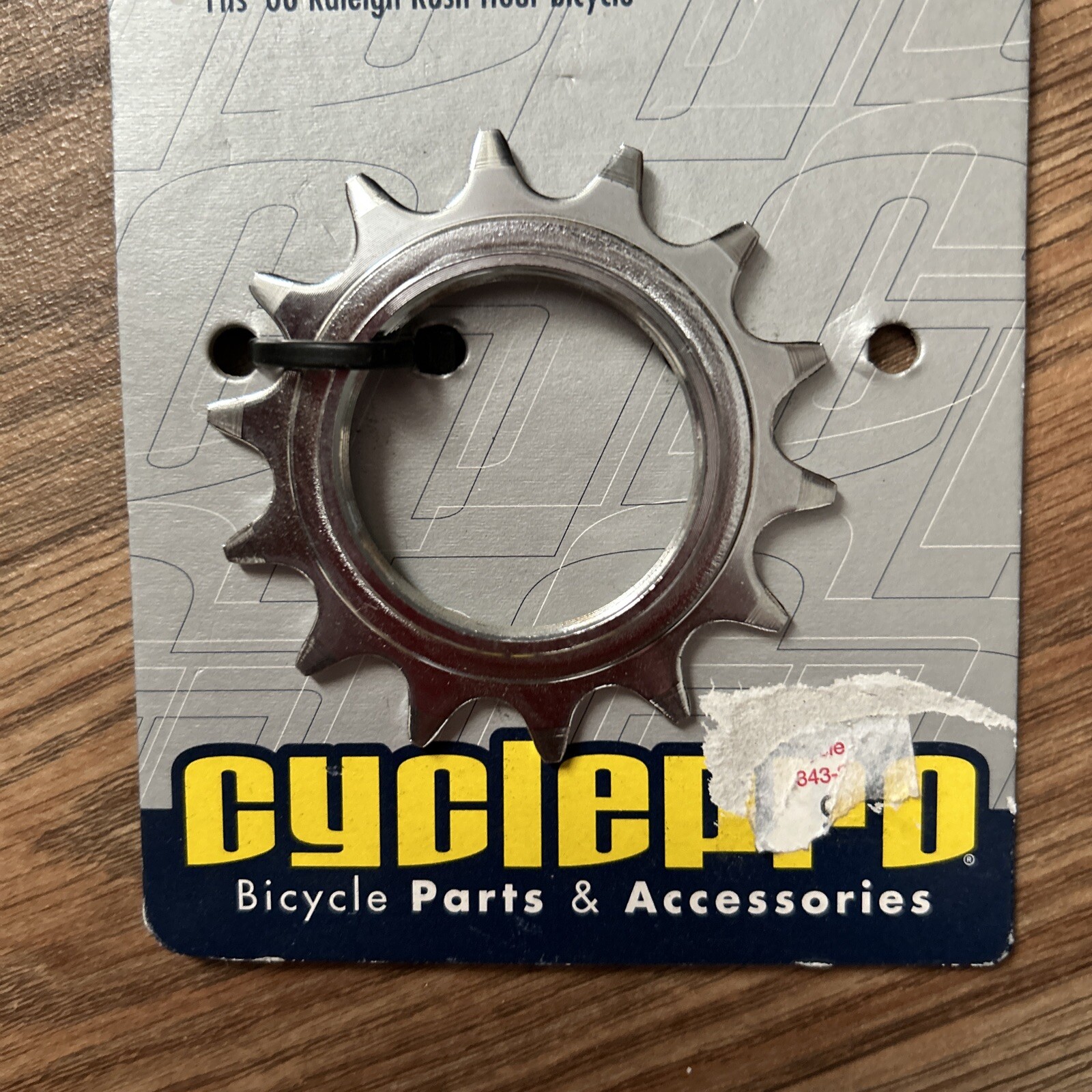 Cycle pro 14T FIXED GEAR COG – STAINLESS STEEL TRACK 14 TOOTH 1/8 INCH CNC NOS