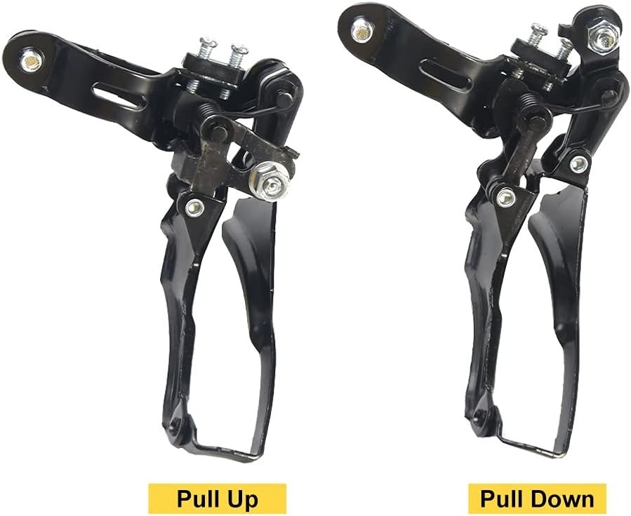Bike Front Derailleur, Universal Bicycle Derailleur, Steel Speed Changer TZ 3…