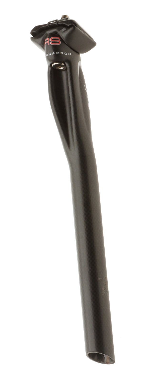 Deda Supercarbon RS Road Carbon Seatpost 27.2mm 210m 20mm Offset Black NEW NOS
