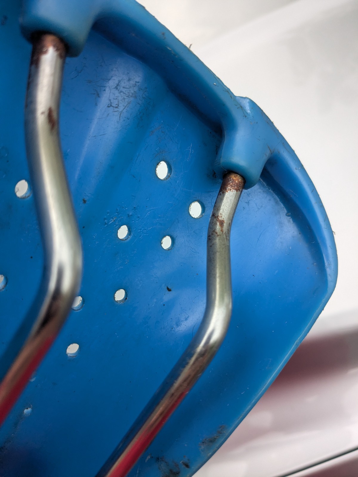 Old school Viscount 2166 Aero blue Team Cycle Bike Seat