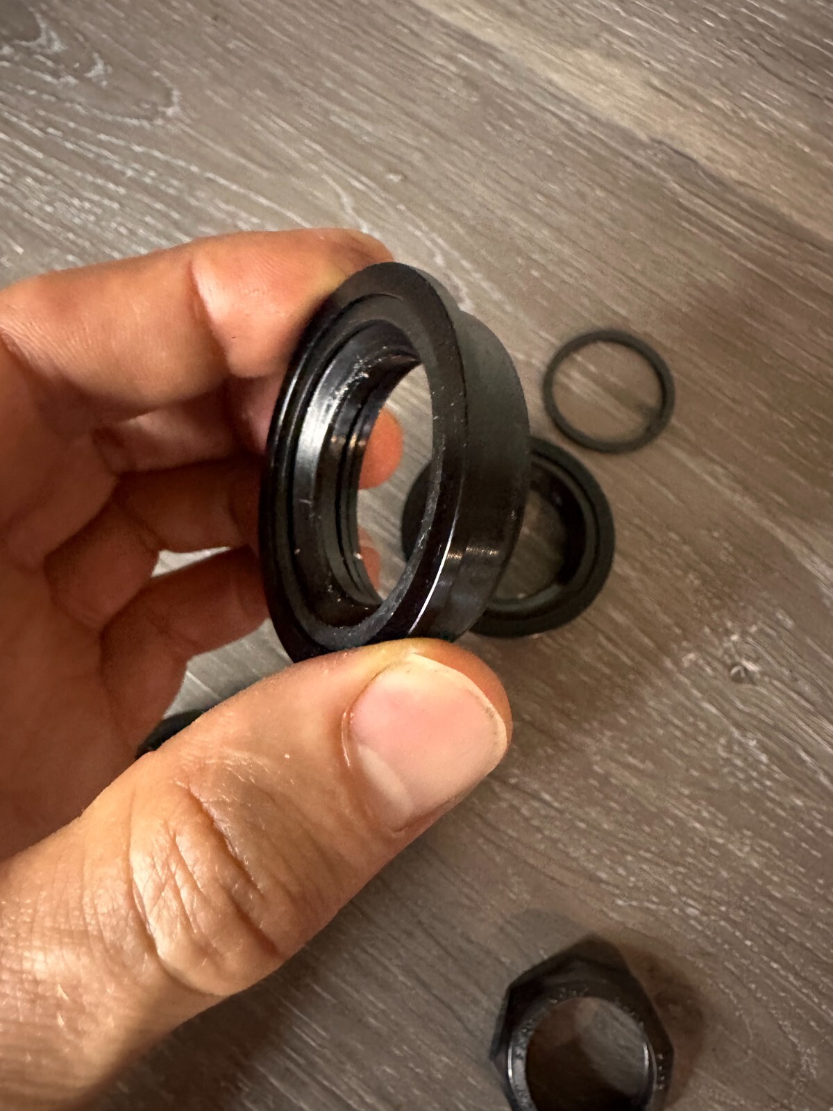 OEM 1 1/8″ Threaded Semi Integrated Bicycle Headset Steel No Crown Race 44mm