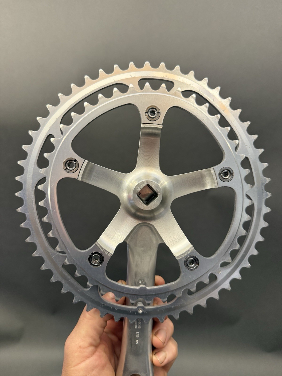 Shimano 600 Ultegra FC-6400 Crankset 170mm 52T/42T. Only Has 2 Rides On It.
