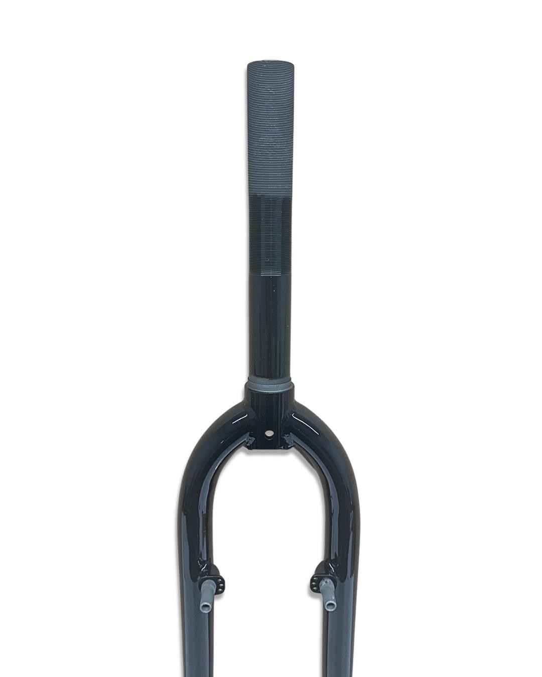 UltraCycle 26” Cruiser Bike Fork Black Steel 1-1/8” Threaded 100mm QR