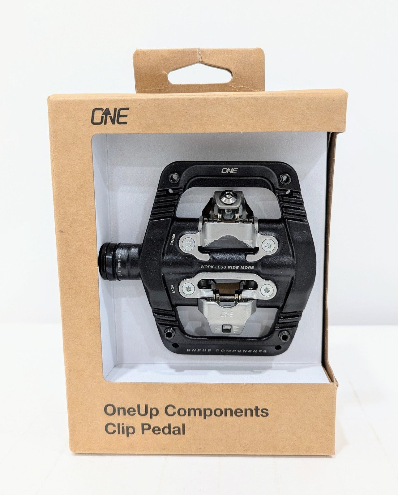 OneUp Components Clip Pedals – Black 1C1000BLK