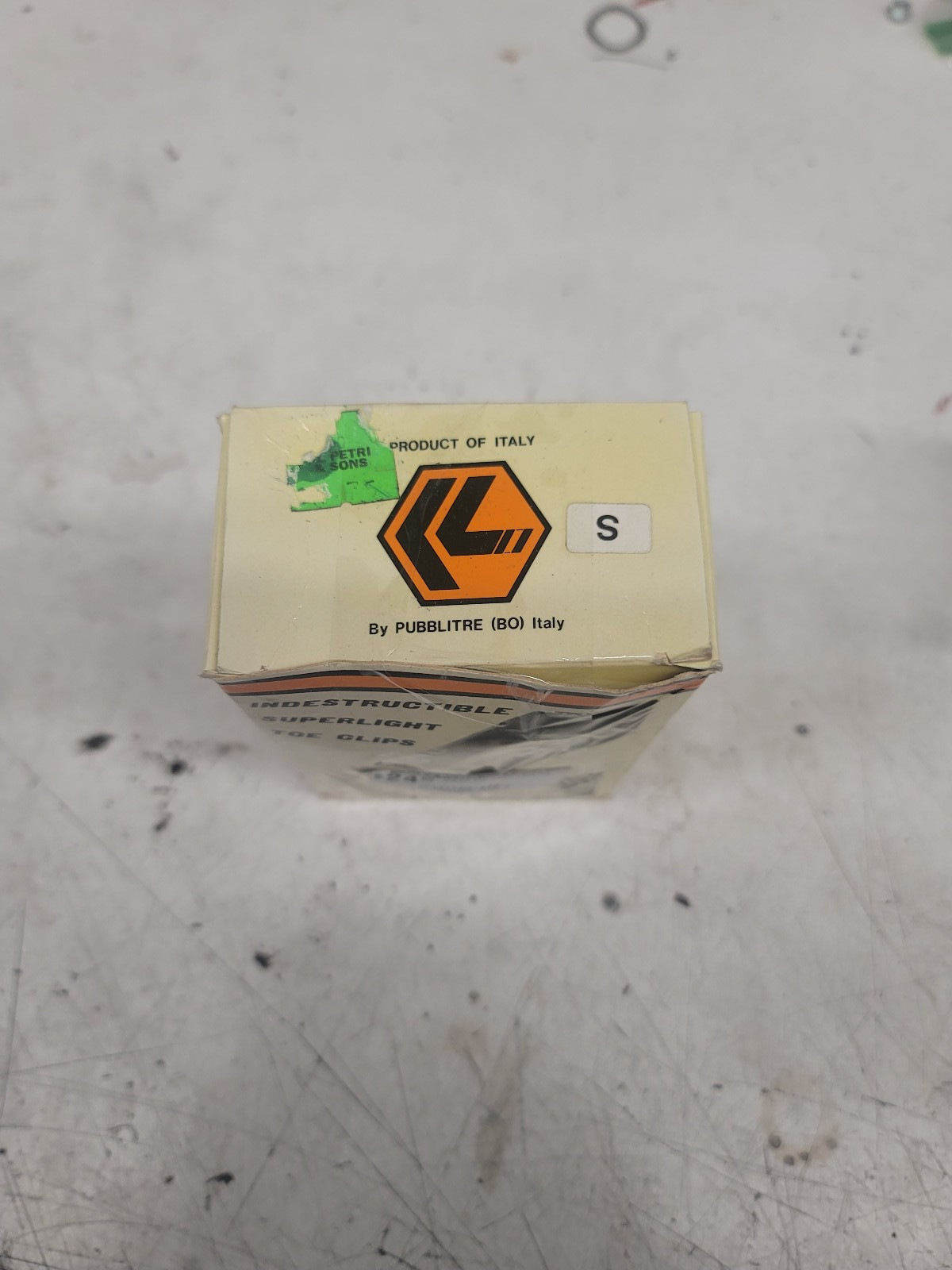 Vintage ciclolinea superlight toe clips Size Small
