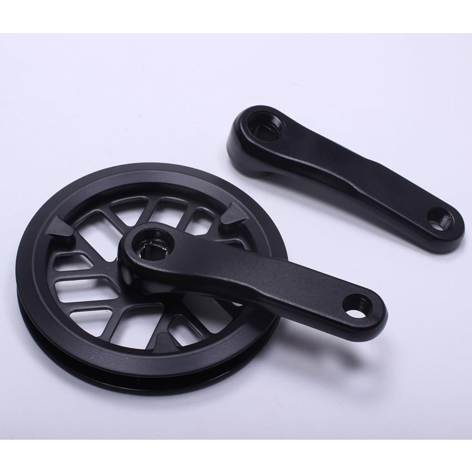 Junior Kids Bicycle Crankarm 89mm 25T Single Speed Chainring Chainwheel Part