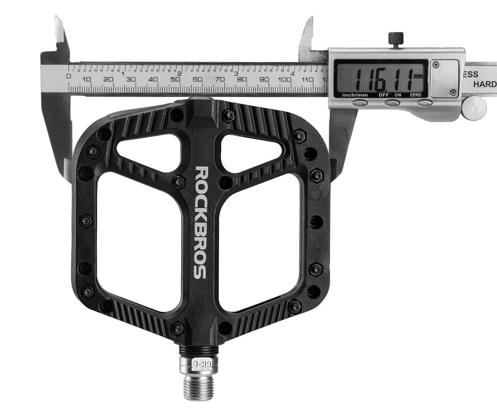 Rock BROS Mountain Bike Pedals Nylon Composite Bearing 9/16″ MTB Bicycle Peda…