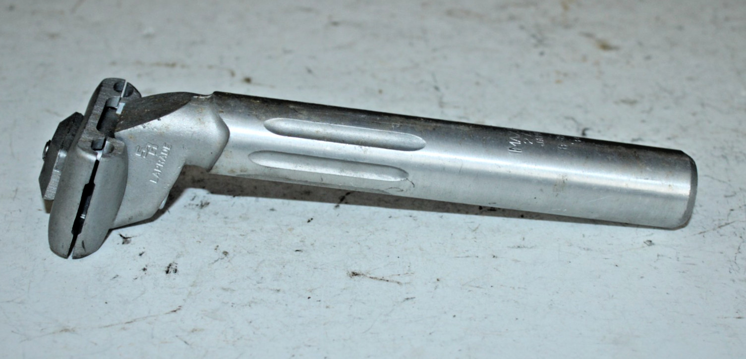 SR Laprade Seatpost Seat Tube 190/27.2mm 25mm Offset Silver MTB Road Commuter ~