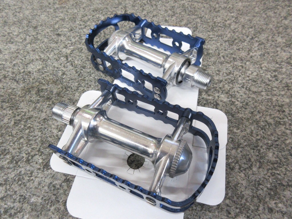 MKS Mikashima Pedal BM-7 Blue 9/16 Axis Unused BMX/MTB/Pisto