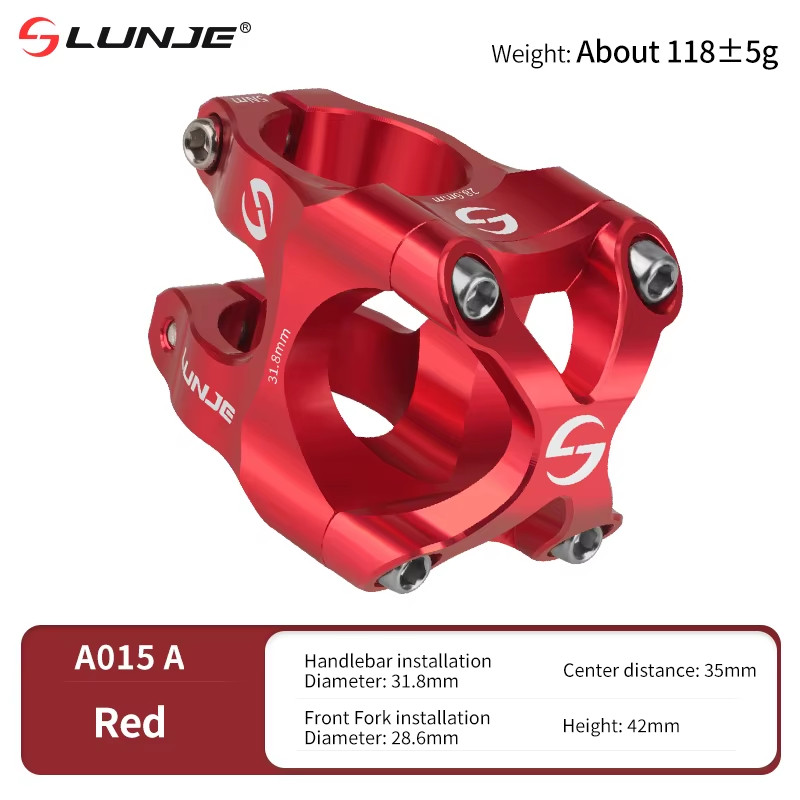 Handlebar Stem Aluminum Alloy MTB Road Bike Stem Ultralight High Strength Short