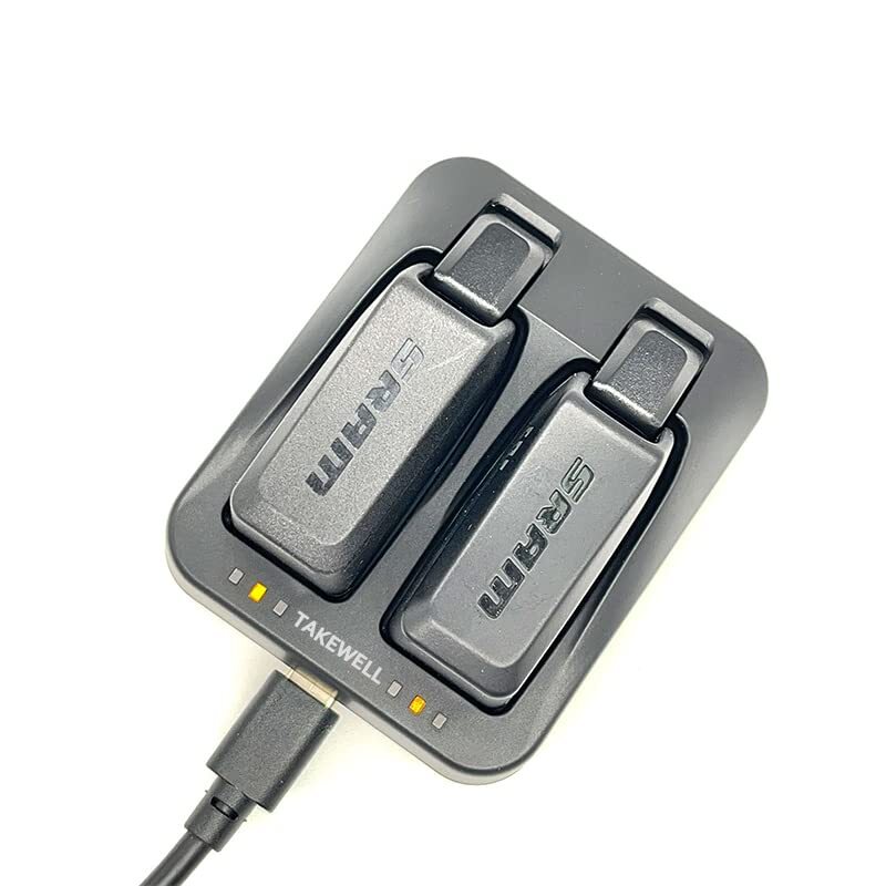 TAKEWELL Dual-Port Charger for Sram AXS/eTap Red Force Rival GX Eagle Battery…