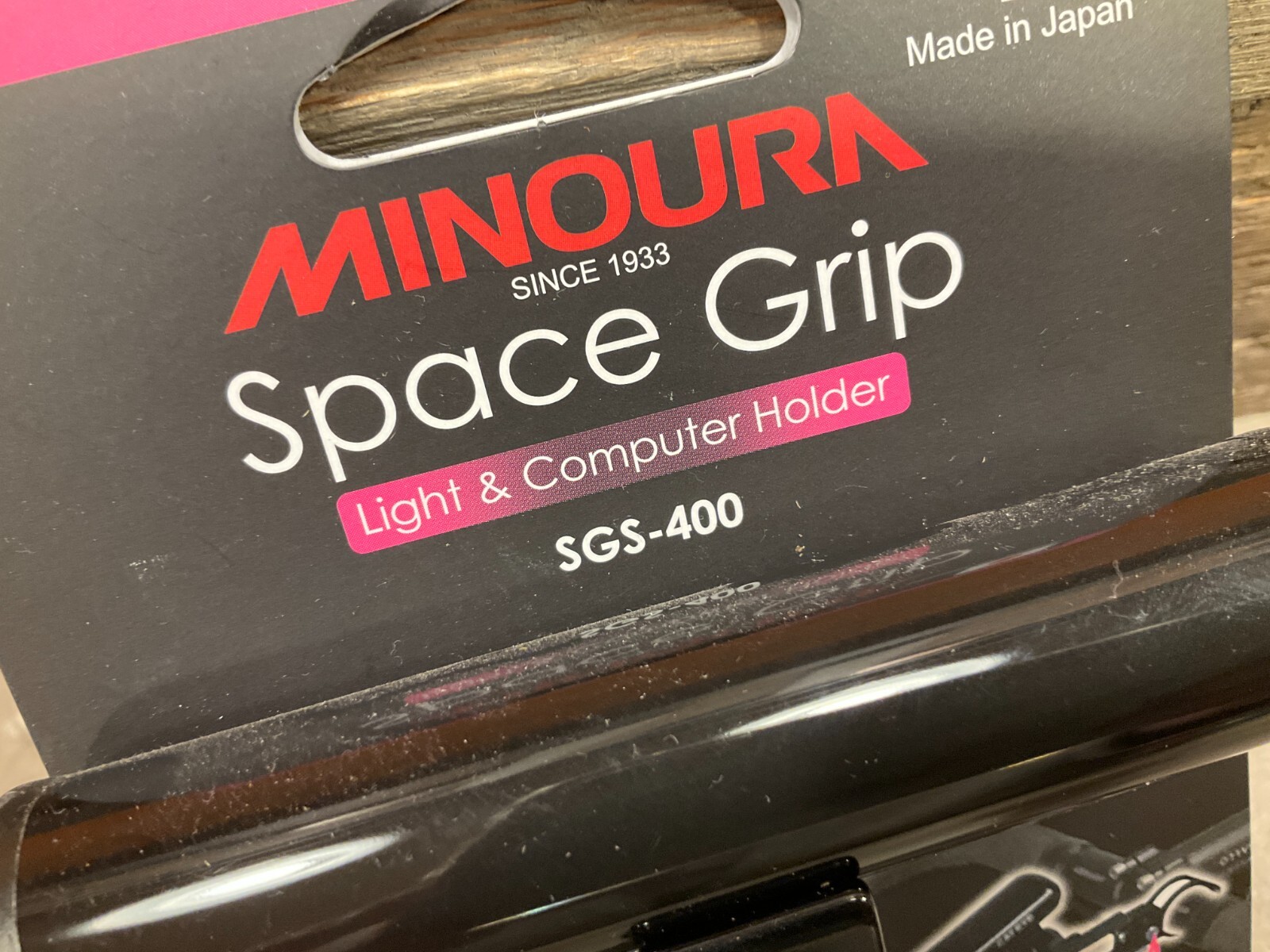 Minoura Space Grip SGS-400 OS Light and computer holder Brand new Authentic