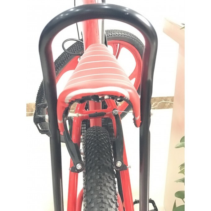 CDHPOWER 26″ Bicycle Banana Saddle Seat (RED) frame equipped-Gas Motorized Bike