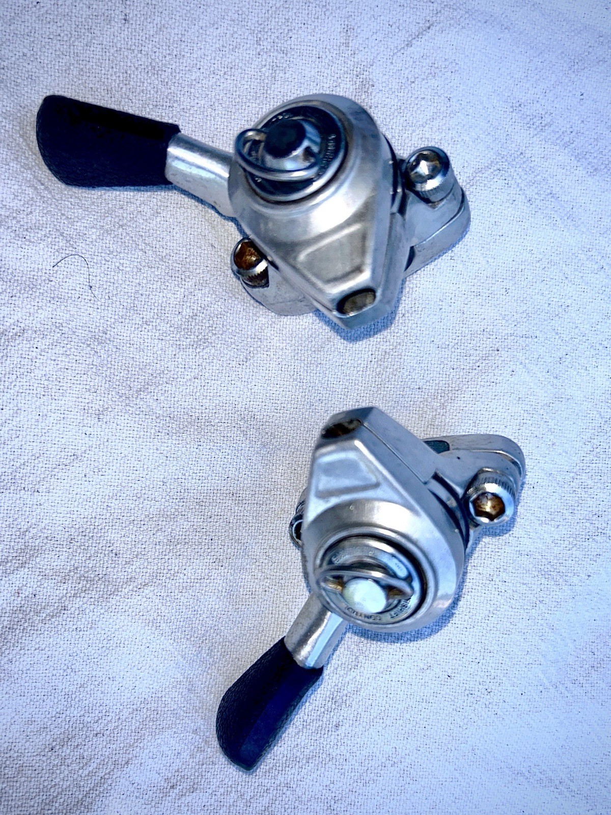 Vintage Shimano SL-M700 Thumb Shifters Friction Japan 22.2