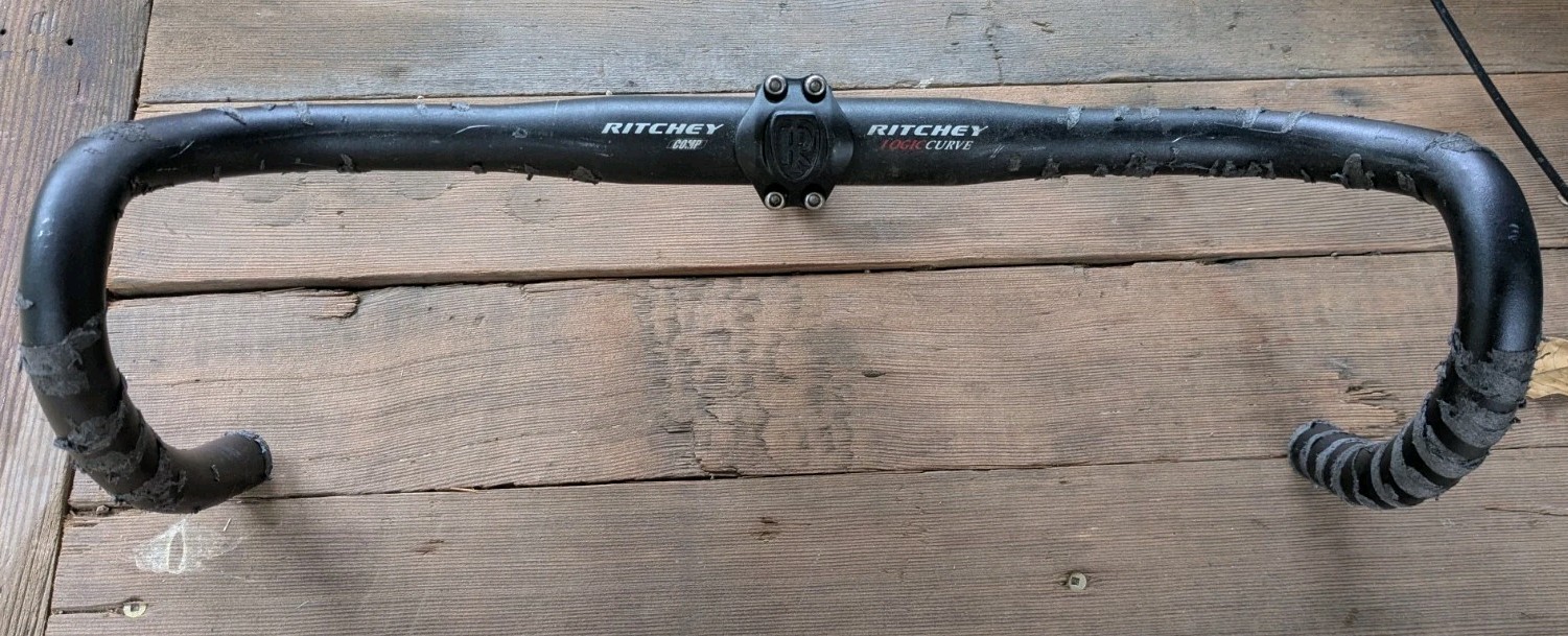 Ritchey Comp Logic Curve 44cm Handlebar with 105mm Stem