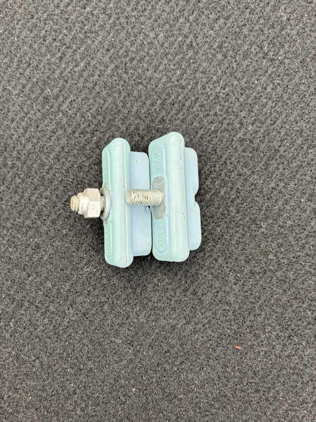 Vintage NOS Skyway Tuff Pad Set BMX Brake Shoes Light Blue 1980s Old School