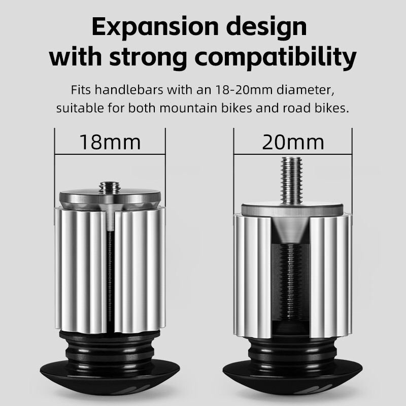 WEST BIKING Bicycle Handlebar Grip Cover MTB Road Bike Bar End Cap Plugs