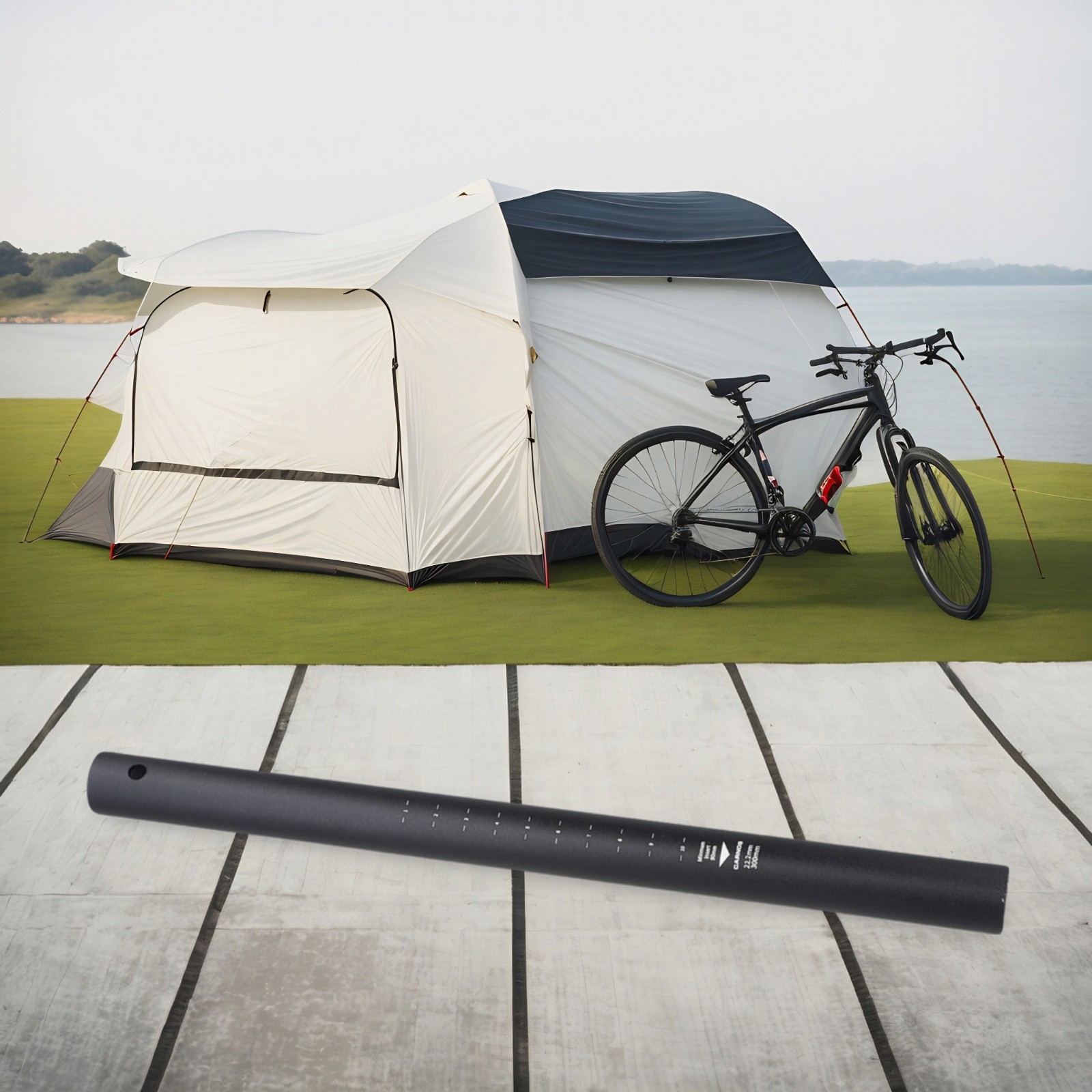1xAluminum Alloy 6069 Waterproof Seattube For Childrens Balance Bike 22.2x300MM