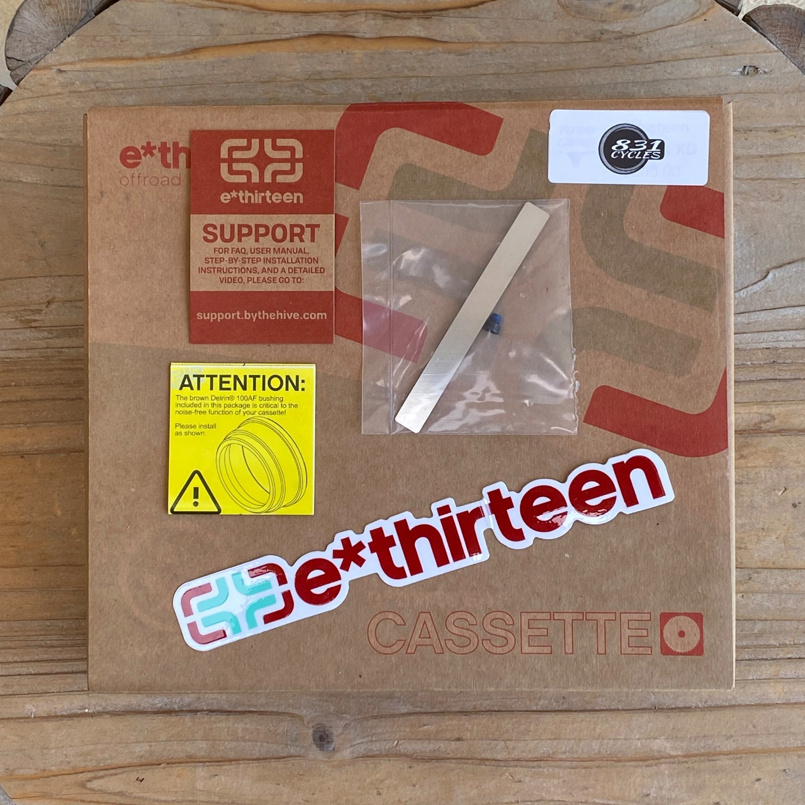 e*thirteen components TRS Plus 12-Speed Cassette – Black – 9-46t 12s – NEW