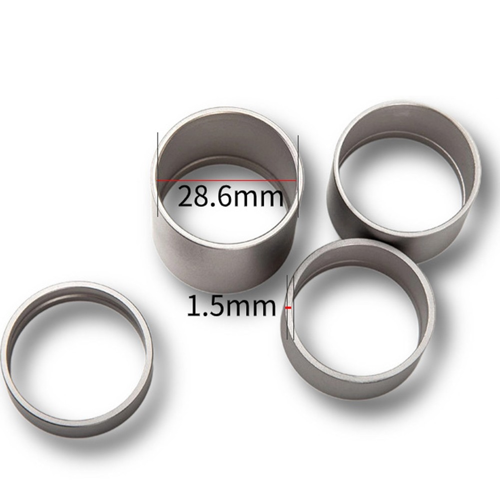Bicycle Stem Washer Titanium Spacer for Bike Headset 5/10/15/20/25/30mm