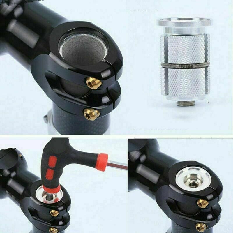 TOOK Carbon Fiber Top Cap Mountain Road Bike Aluminum Expander Stem Fork 1-1/8″