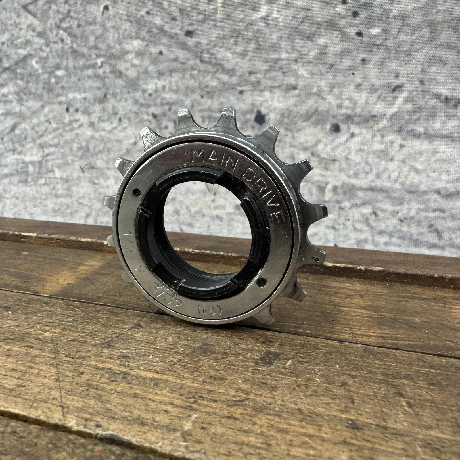 Vintage Main Drive Freewheel 16T 1/2 X 3/32 1998 Steel BMX Single Speed Cog