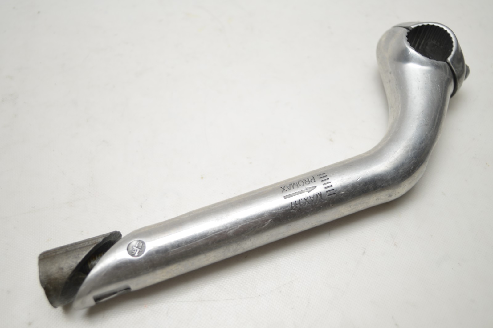 PROMAX 25.4 MM BICYCLE QUILLED RISER STEM 60 MM REACH 25.4 MM DOUBLE BOLT CLAMP