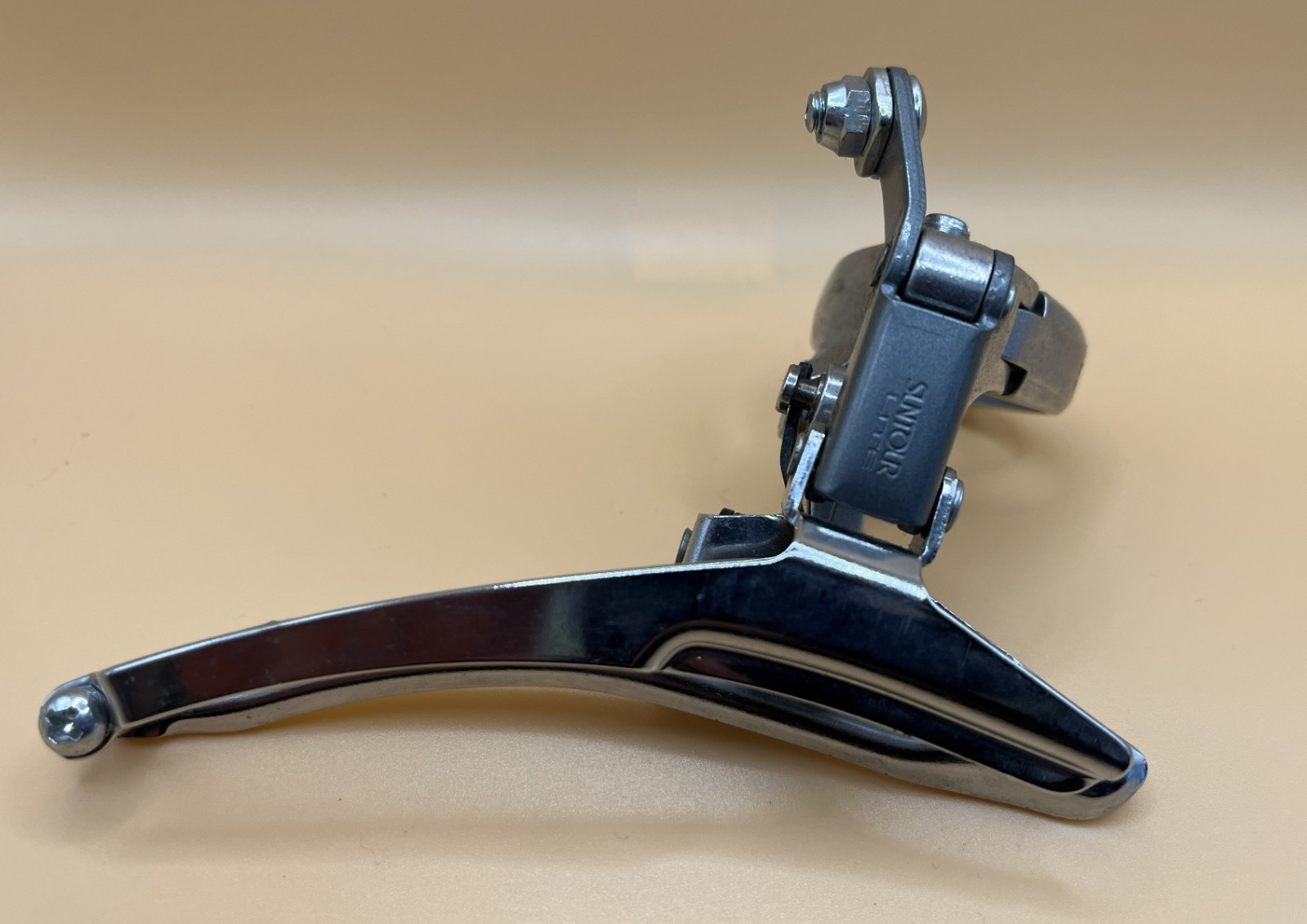 NOS Vintage Suntour Lite – Front Derailleur – 31.8 Clamp – Silver