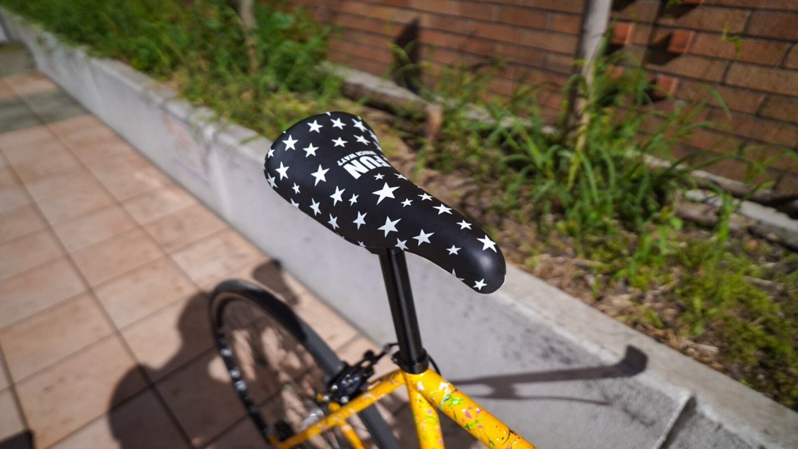 FUN STAR Saddle Bike Seat Fixie BMX Bike Bicycle Custom Parts JPN Original Model
