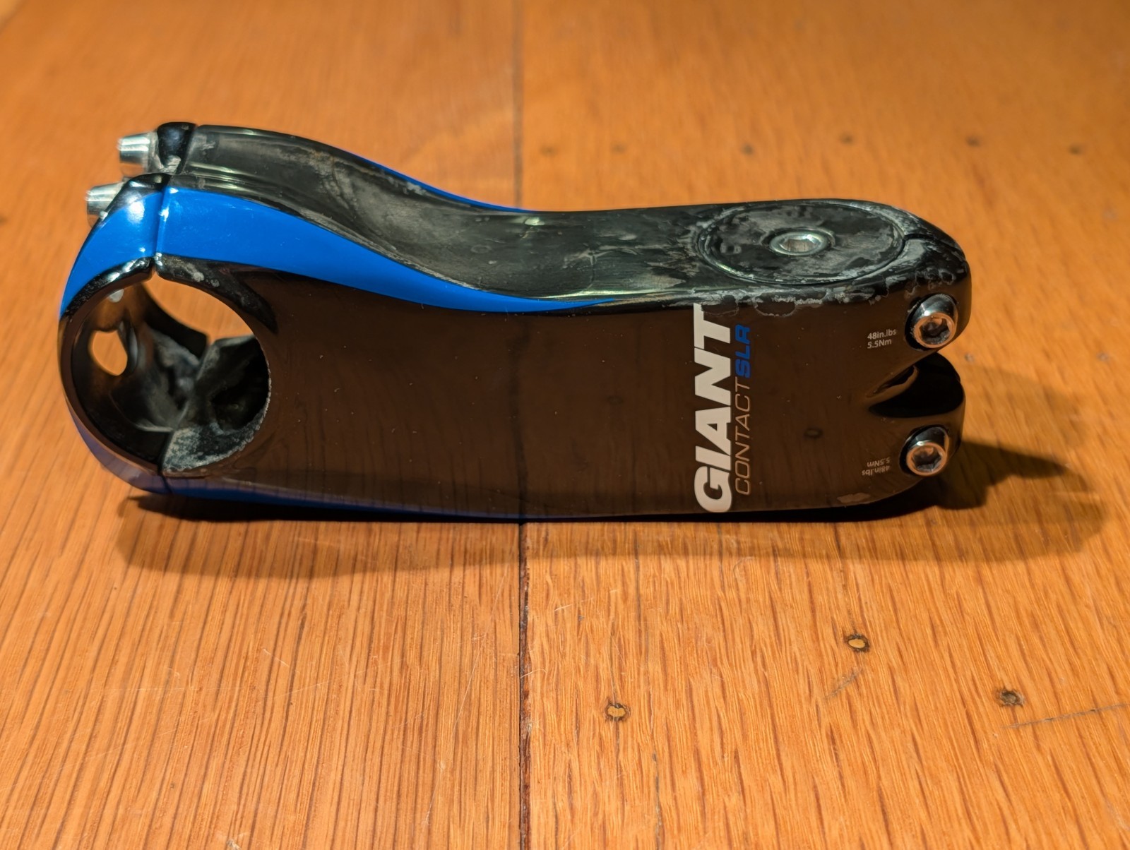 Giant Contact SLR Carbon Stem + top cap, 8° x 100 mm x 31.8, road or mtb bike