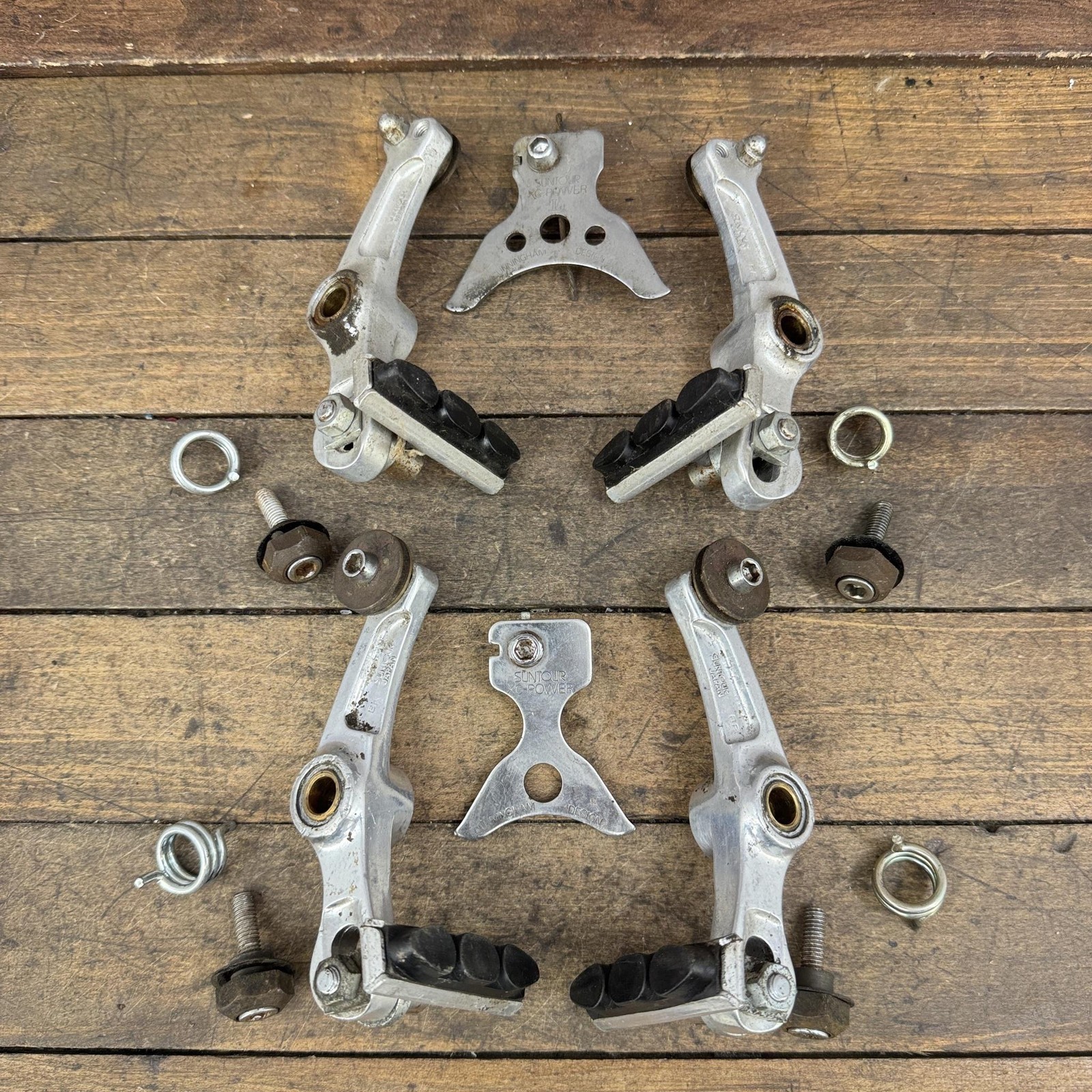 Vintage Suntour XC-Power Roller Cam Brake Set Cunningham Design MTB 80s OG Japan