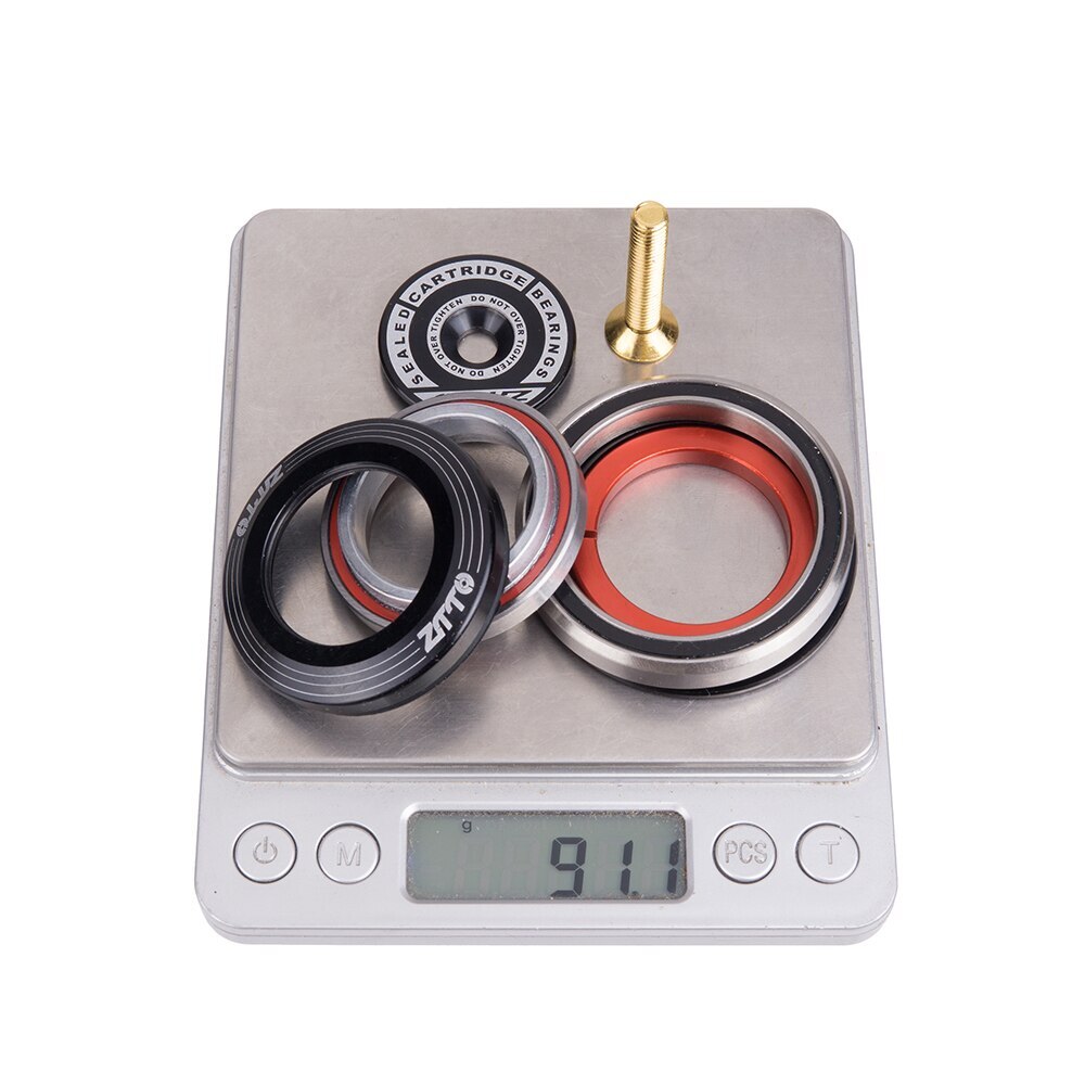 Bicycle Bearing Headset 42mm 52mm 1 1/8″-1 1/2″ Tapered Tube Fork to Straight