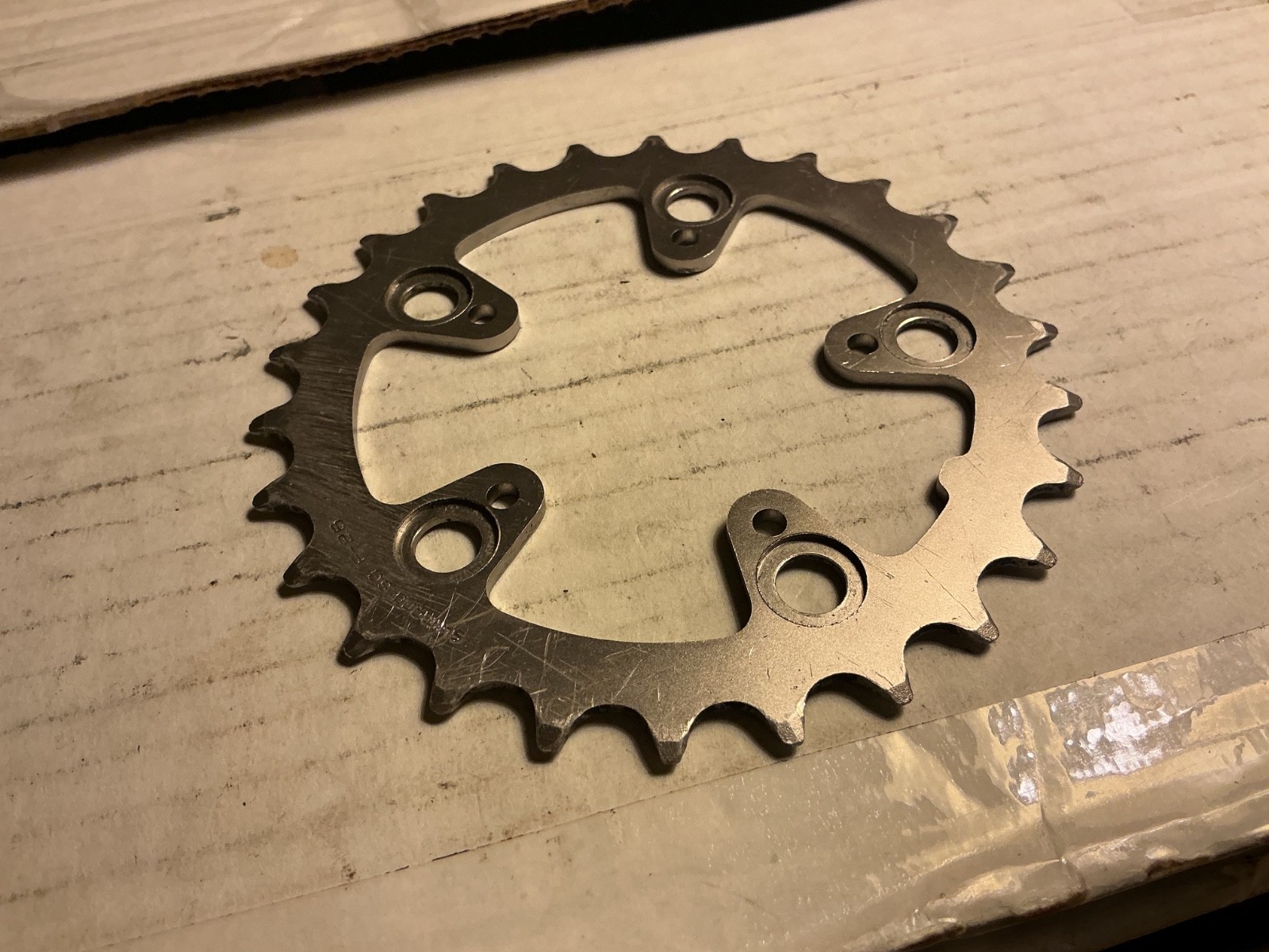 Shimano Deore XT 26 tooth 74mm BCD MTB vintage