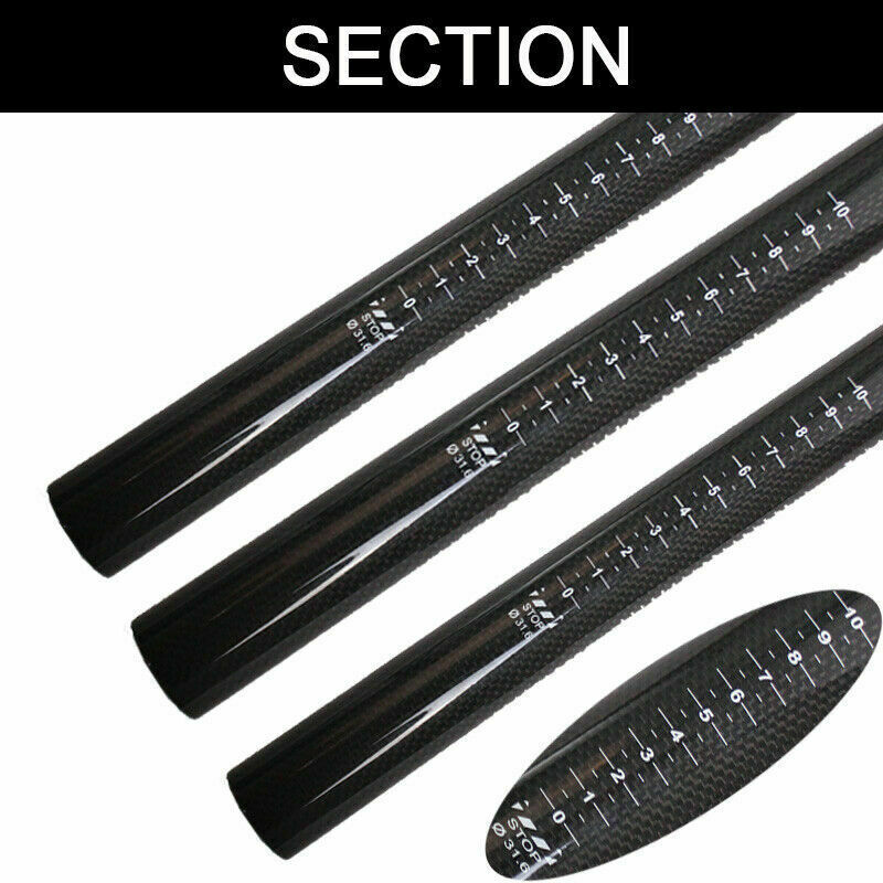 TOSEEK Carbon Fiber Seatpost 27.2/30.8/31.6mm Mountain Road Bike Seat Tube Clamp
