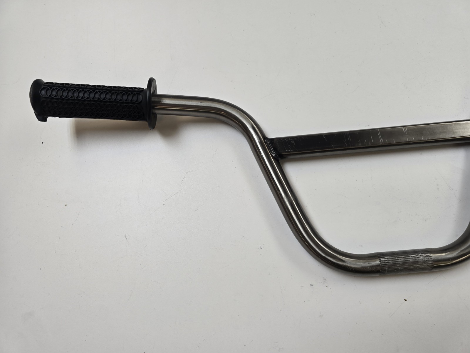 Answer Cruiser Handlebars Square Crossbar CrMo Raw Finish Mid School BMX Bars