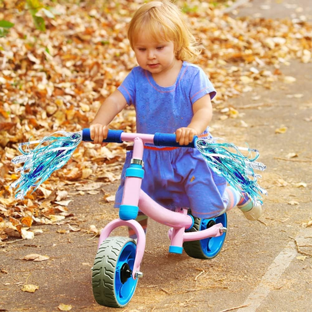 1Pair Kids Bike Handlebar Streamers, Children Scooter Handlebar Colorful Tassel