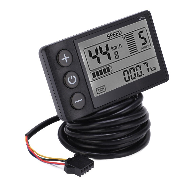 36/48V 500/750W Electric Scooter Brushless Controller Kit W/ LCD 866 Display 1PC