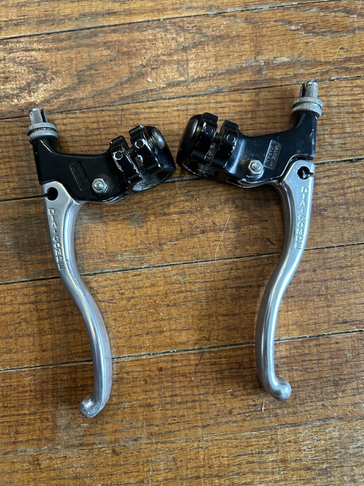 Vintage Dia-Compe 4-finger Cantilever 22.2mm Brake Levers 80’s MTB