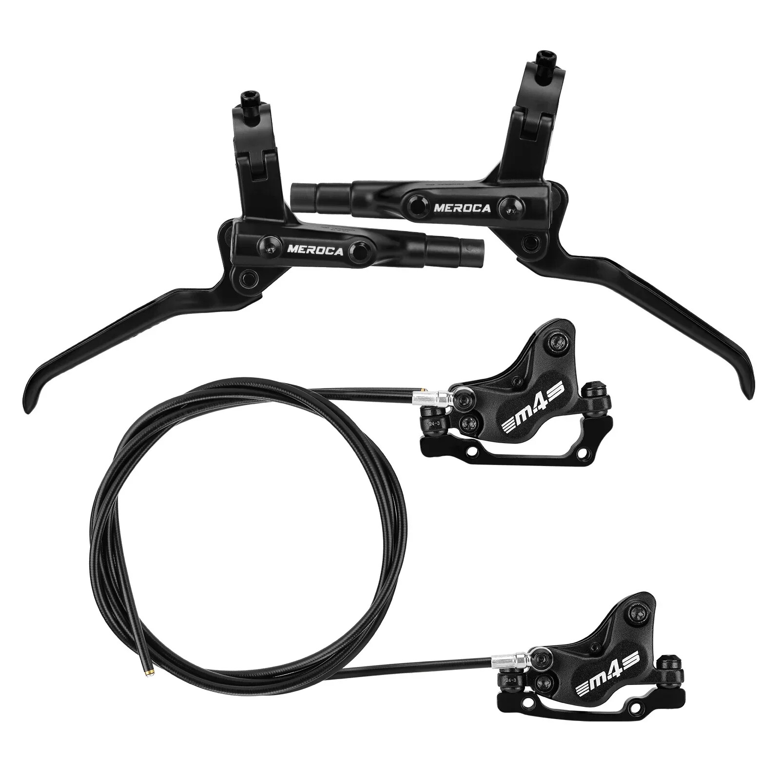 MTB 4-Piston Split Type Bilateral Hydraulic Brake Front 850mm Rear 1600mm Length