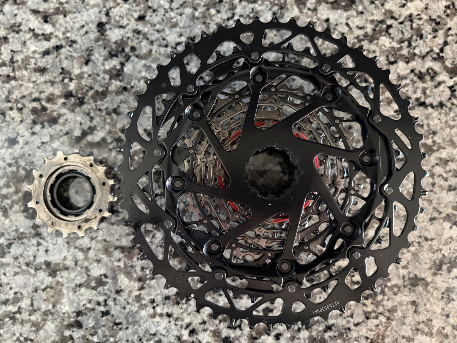 SRAM XS 1270 12 Speed 10-52T Eagle T-Type Cassette for Shimano HG Driver Bodies