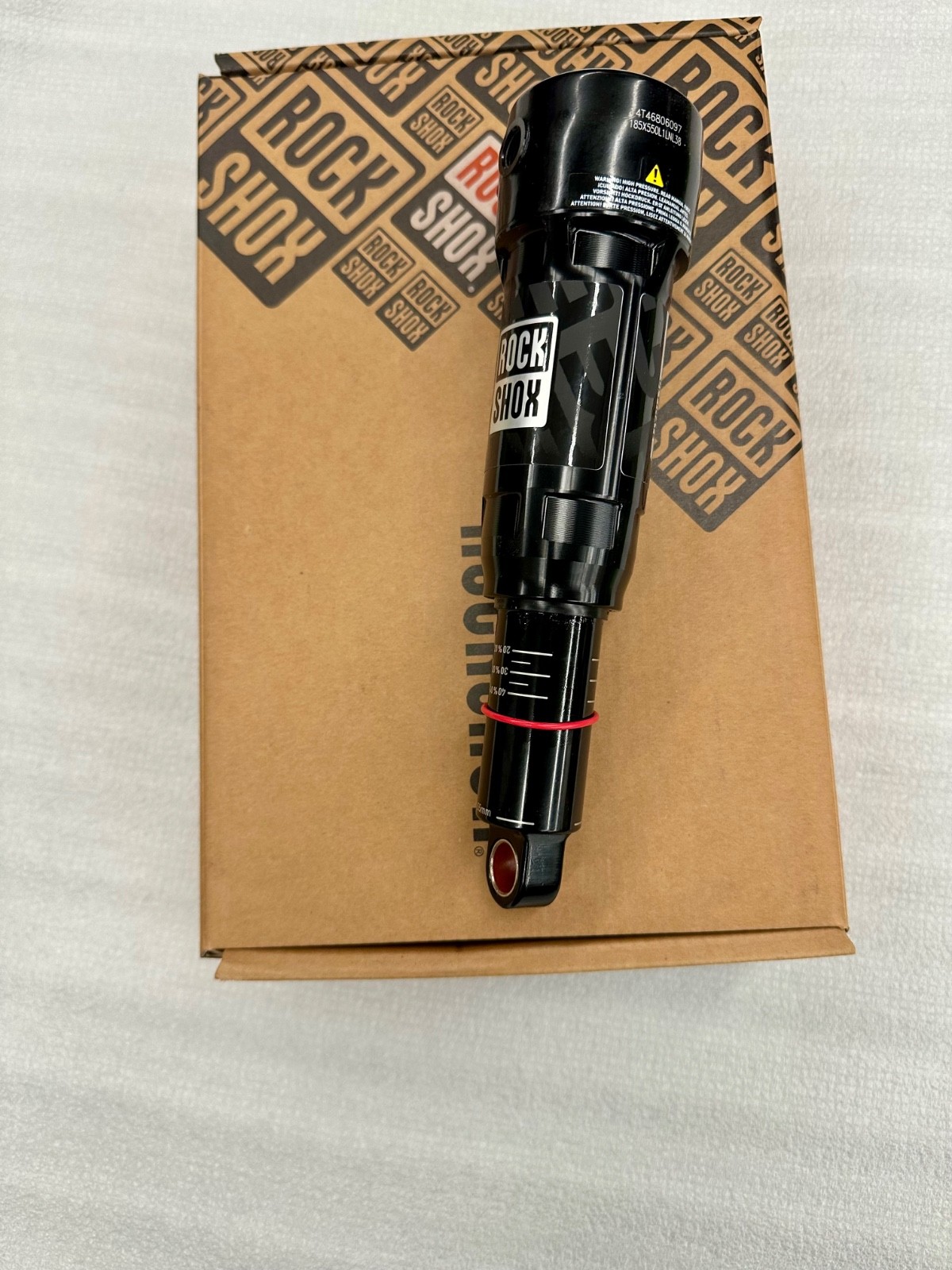 New RockShox Deluxe Ultimate RCT Rear Shock – 185x55mm Trunnion – With Warranty