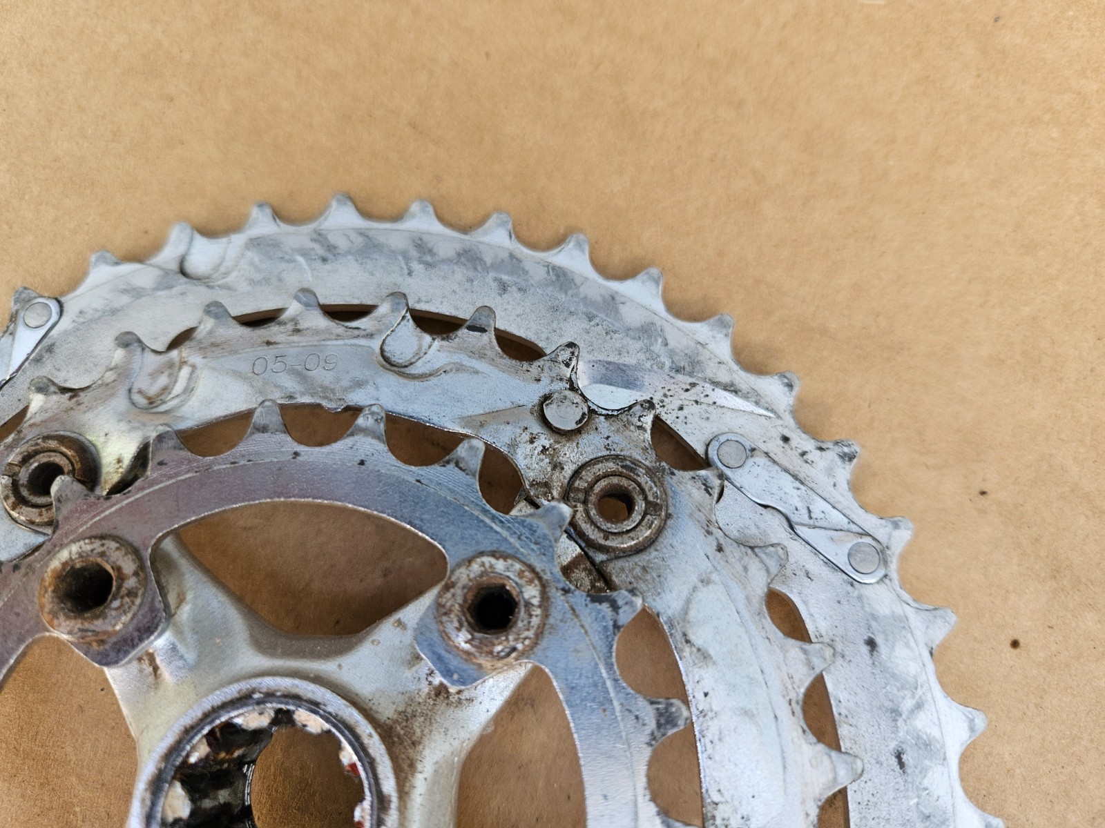 Race Face Ride XC Triple Mountain Bike Crankset 175mm 44/32/22 ISIS Drive 9sp