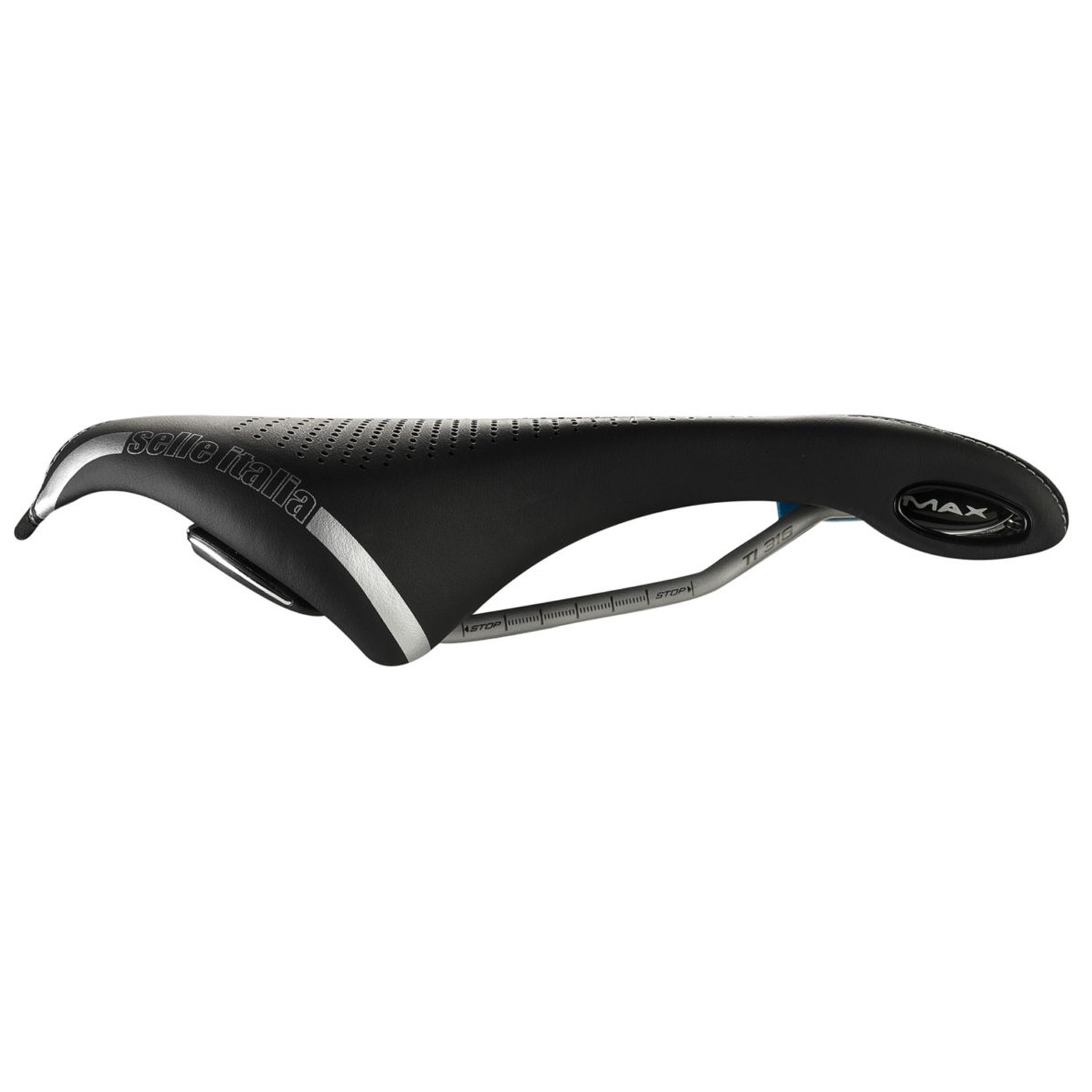 Selle Italia Max Flite Boost Gel Superflow Saddle – Titanium, Black, L3