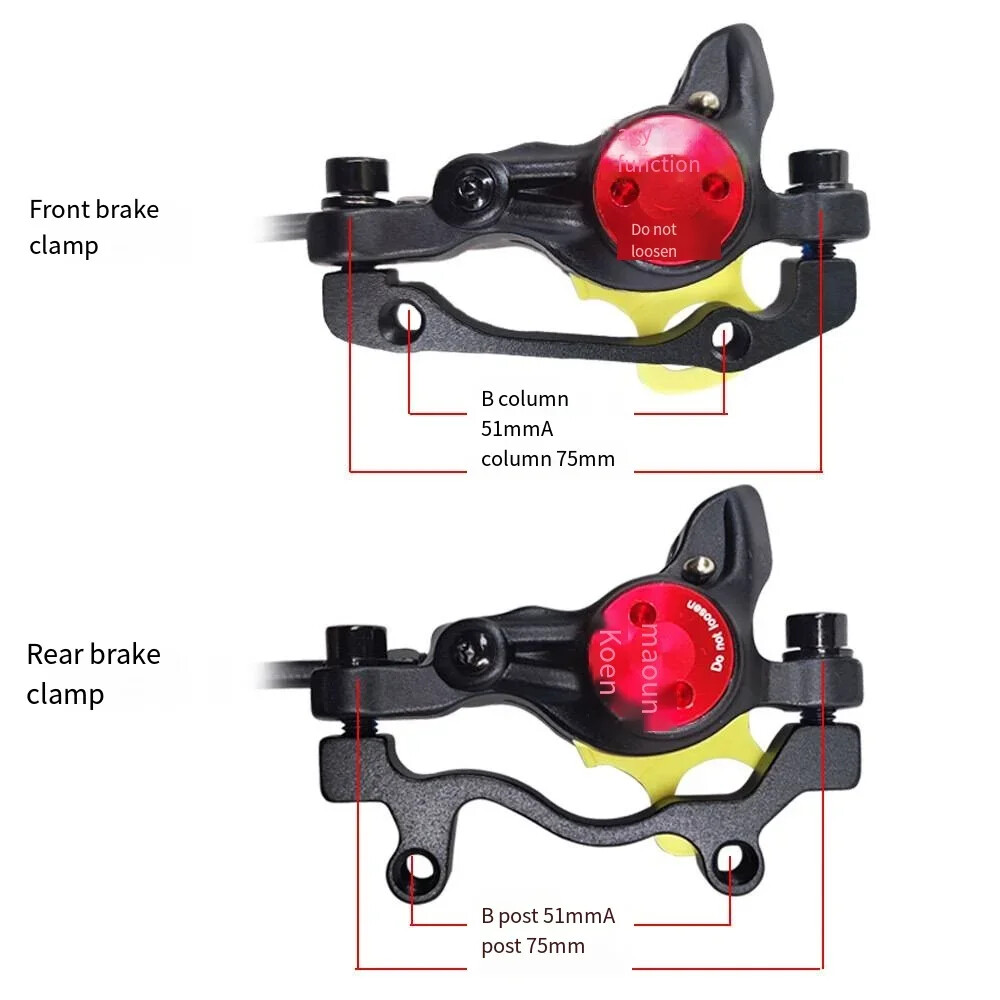 E-bike Power Off Oil Brake for Electric Scooter MTB Foldable 800mm 1400mm