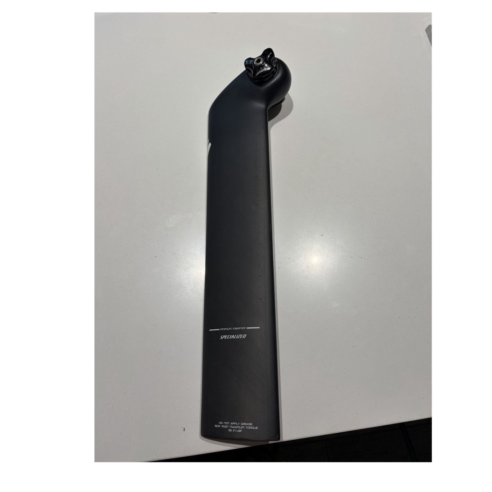 Specialized Shiv Carbon Fiber Aero Seatpost Black 35mm x 430mm Road/TT