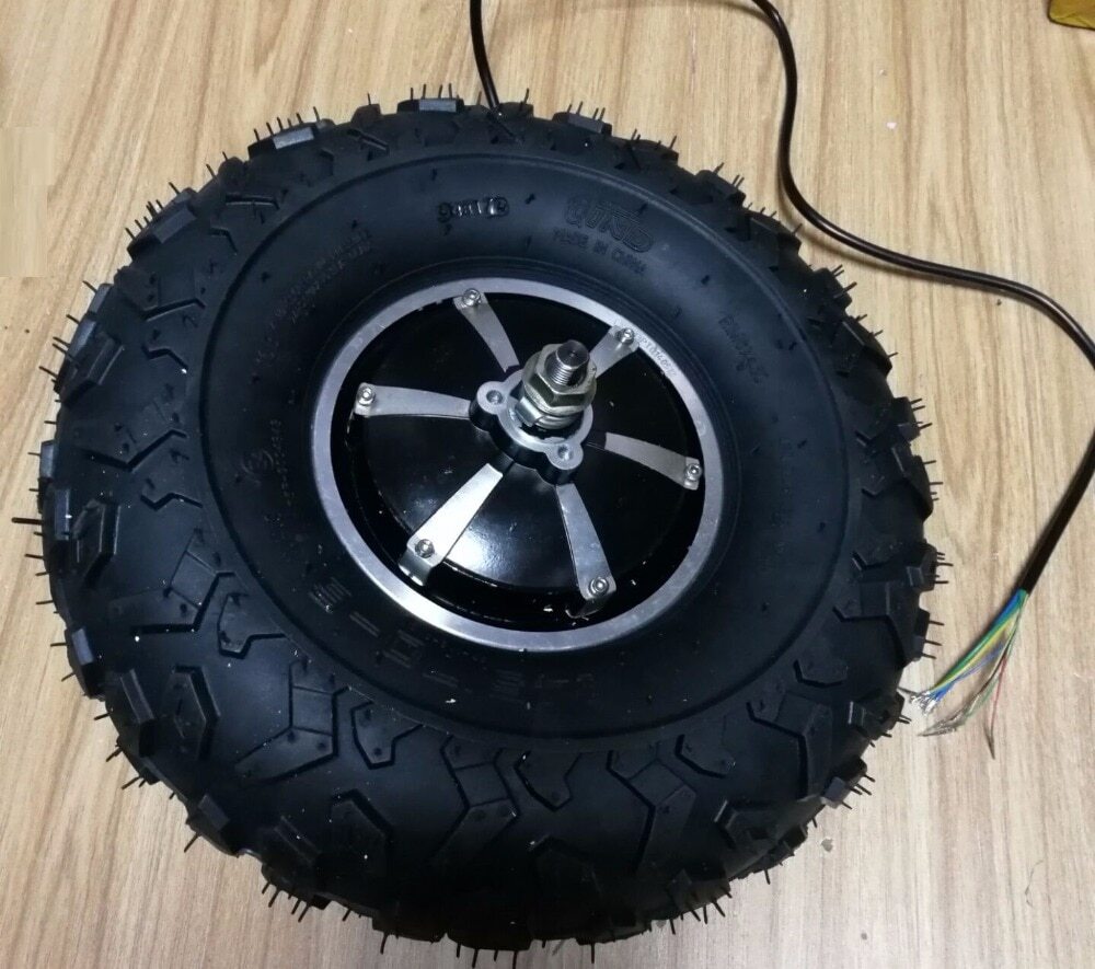 14.5inch 24v36v48v300w350w500w Electric Wheelbarrow Gear Motor Snowmobile Wheel