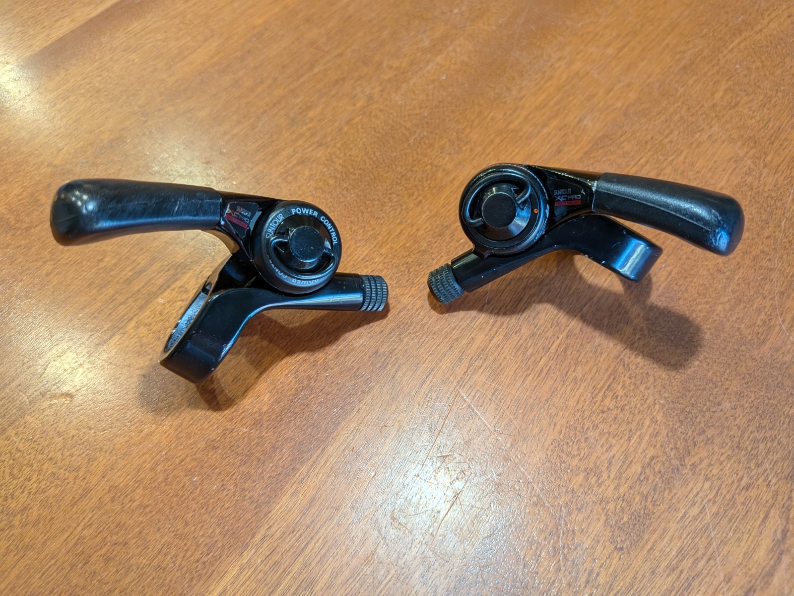 Vintage Suntour XC Pro Accushift Plus Thumb Shifters 1990s – Original owner