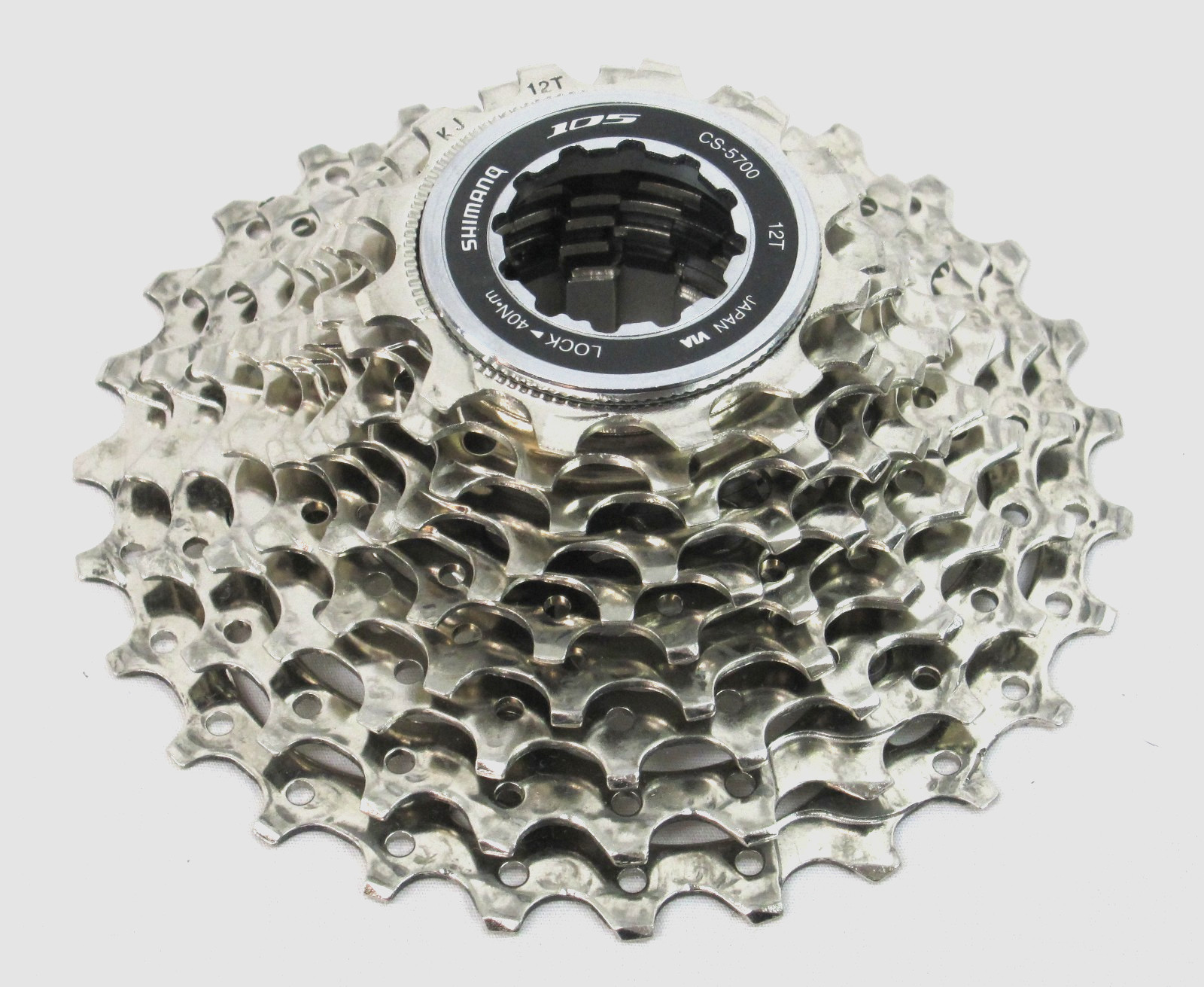 Shimano 105 CS-5700 10 Speed Road Bike Cassette 12-25T HG Steel Cogs Trainer