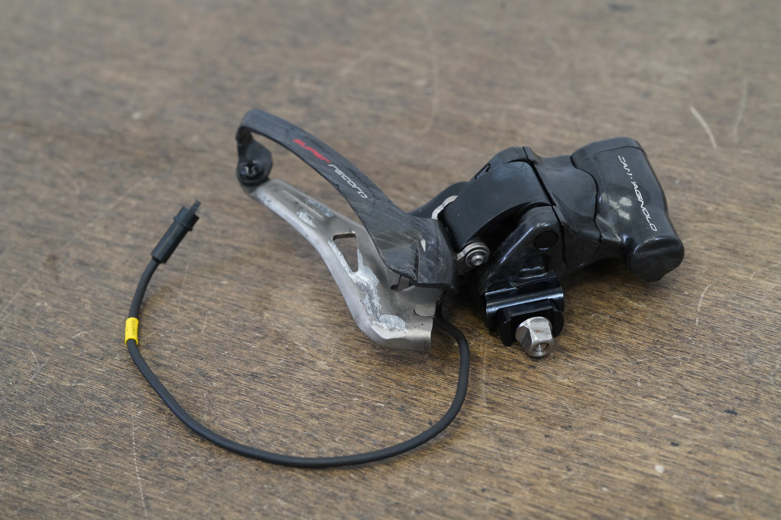 Campagnolo Super Record EPS V4 12 Speed Electronic Braze-On Front Derailleur