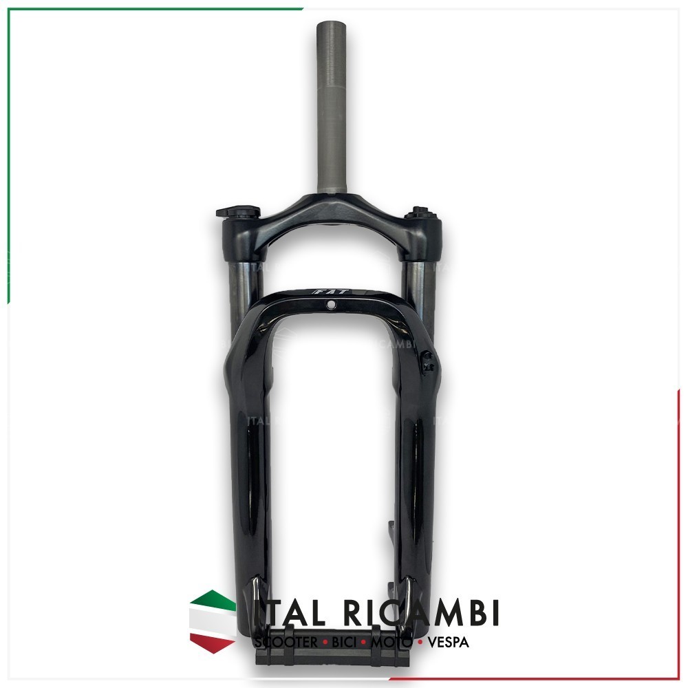 FAT BIKE FORK THREADED FOR DISC BRAKE 180MM REINFORCED STEEL